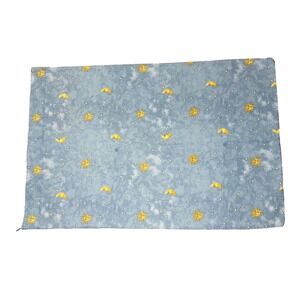 Springs Vintage 90s Celestial Sun Moon Stars Blue Standard Pillowcase